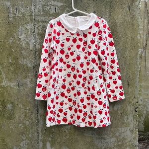 BALABALA Apple Motif Dress, Girl’s 7